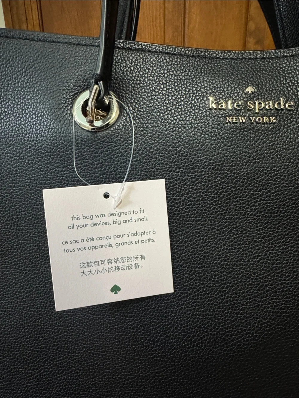 kate spade spacious pebbled